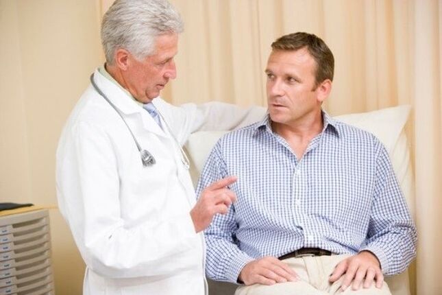 Pred začetkom zdravljenja prostatitisa je treba opraviti pregled pri zdravniku. 